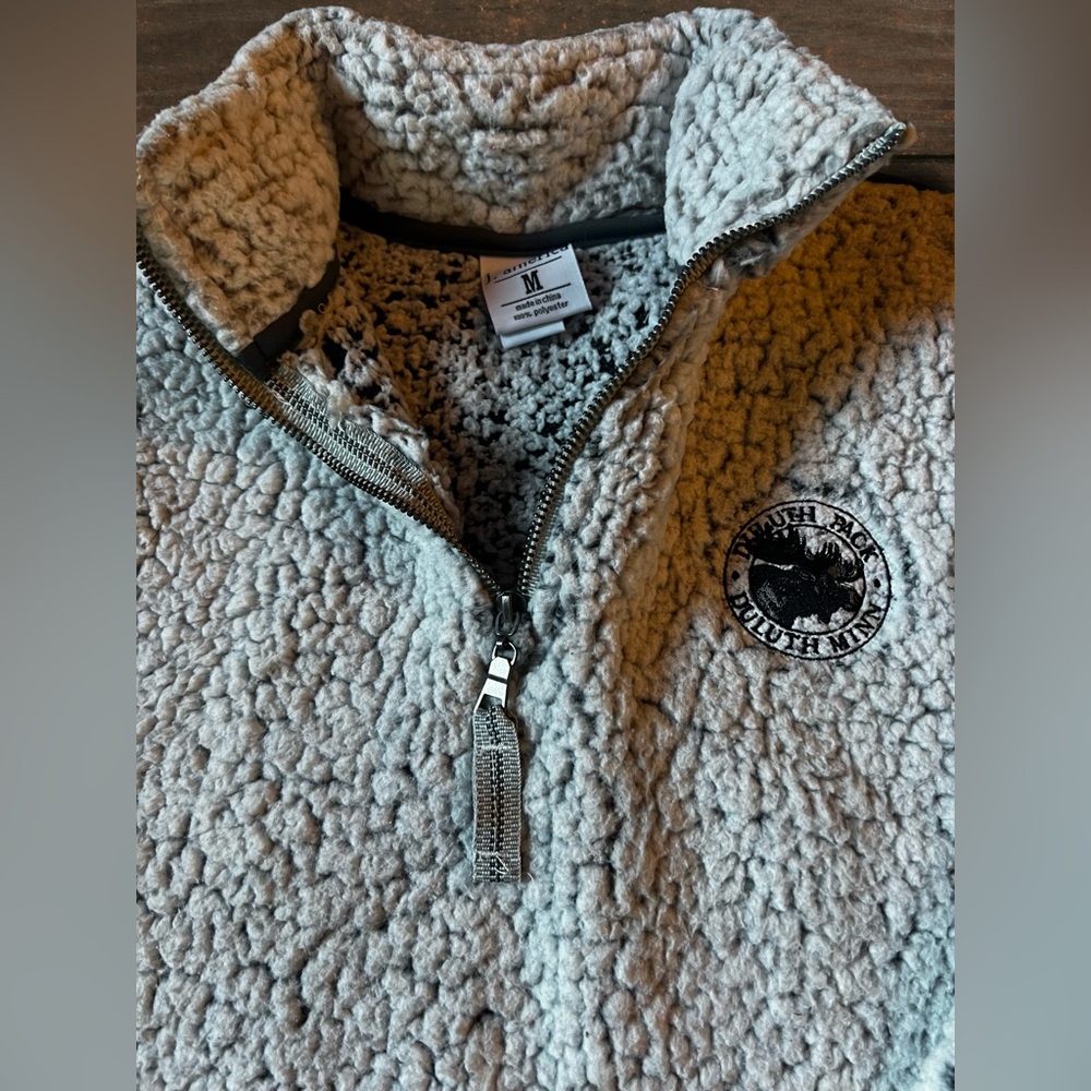 Duluth Trading Co. Women’s Quarter-Zip Sherpa Pullover | Medium | Preloved